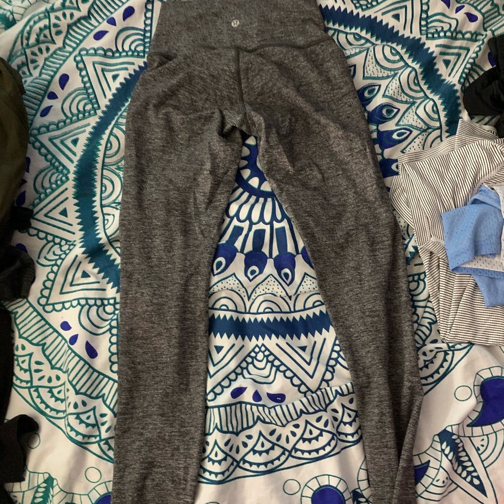 Grey align pant full length lululemon